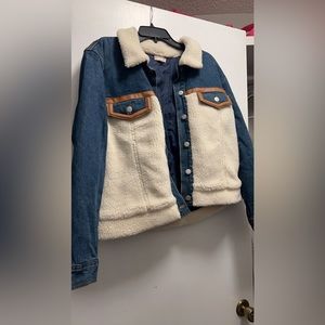 Sherpa Jean Jacket